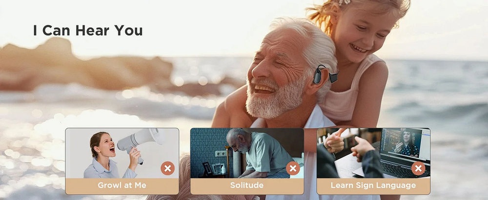 🎅 Give the gift of clarity — Bone Conduction Smart Earbuds - FREE SHIPPING TODAY 🎁 🎄✨