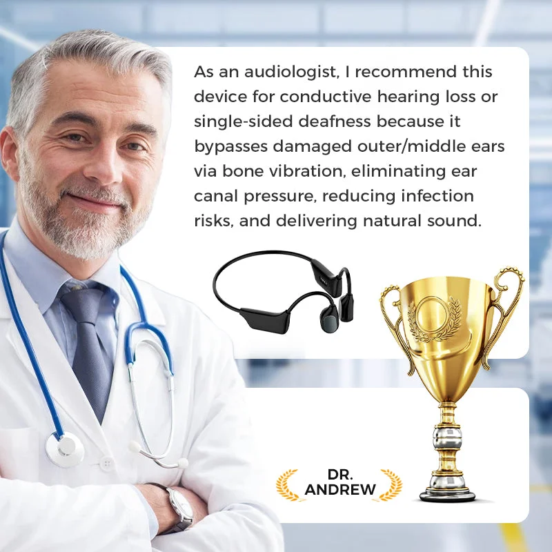 🎅 Give the gift of clarity — Bone Conduction Smart Earbuds - FREE SHIPPING TODAY 🎁 🎄✨